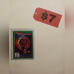 2024-2025 Topps Finest Florian Wirtz Prized Footballers Green 79/99 UEFA PF-11